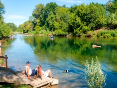 Baignade en rivière Baignade en rivière