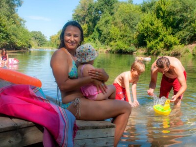 Baignade en rivière Baignade en rivière