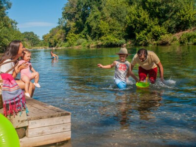 Baignade en rivière Baignade en rivière