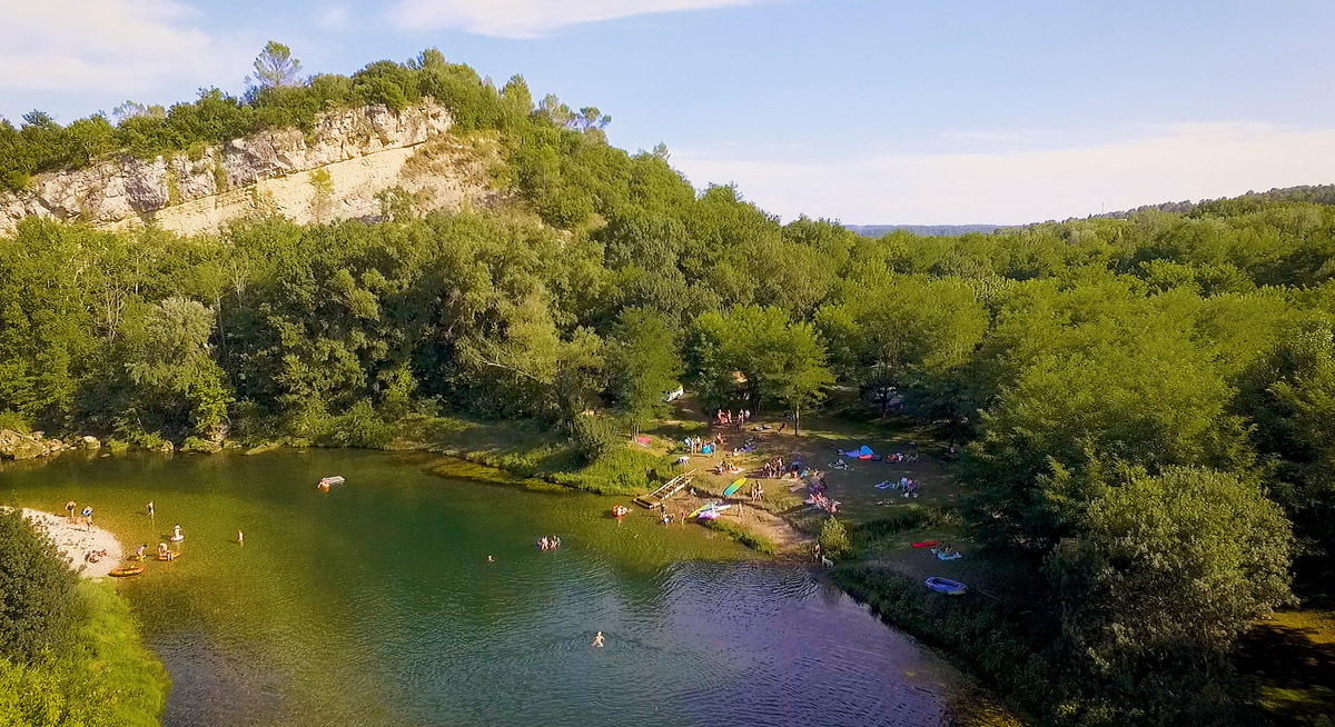 Camping Le Saint Michelet - Goudargues