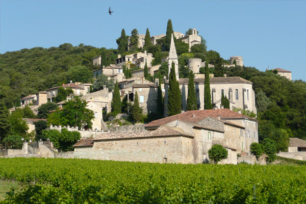 La ville de la Roque sur Cèze